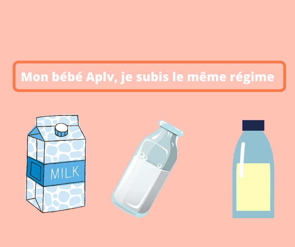 Bébé allergique aux protéine de lait animal (APLV, PLV)