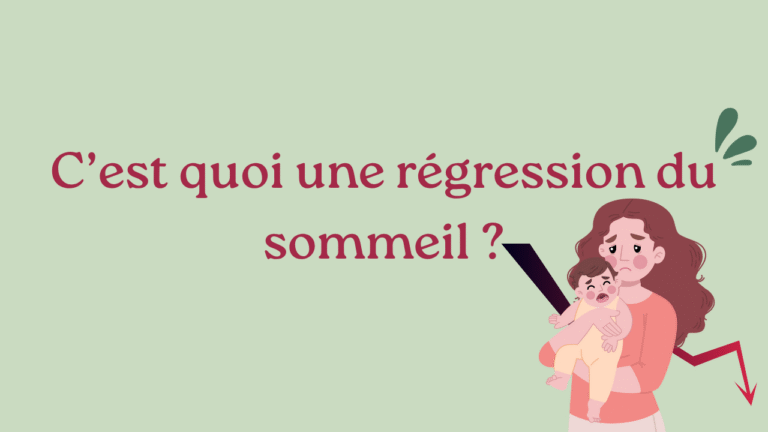 Lire la suite à propos de l’article Régression du sommeil : pourquoi ton bébé ne dort plus
