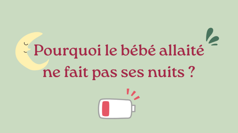 Lire la suite à propos de l’article Est-ce que les bébés allaités dorment moins bien ?