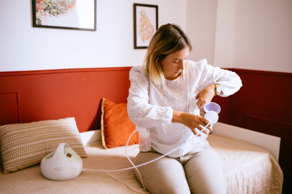 Vero allaite conseillère en allaitement image