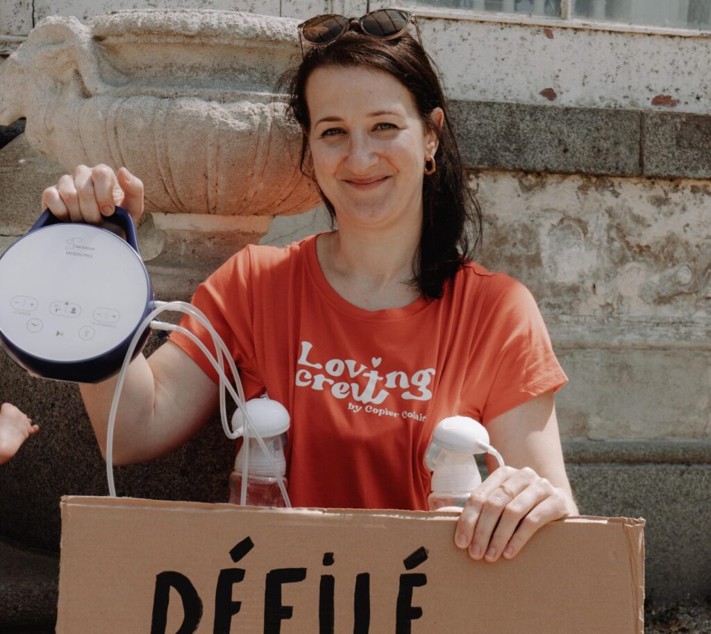 Vero allaite conseillère en allaitement programmes en ligne Aline Multon